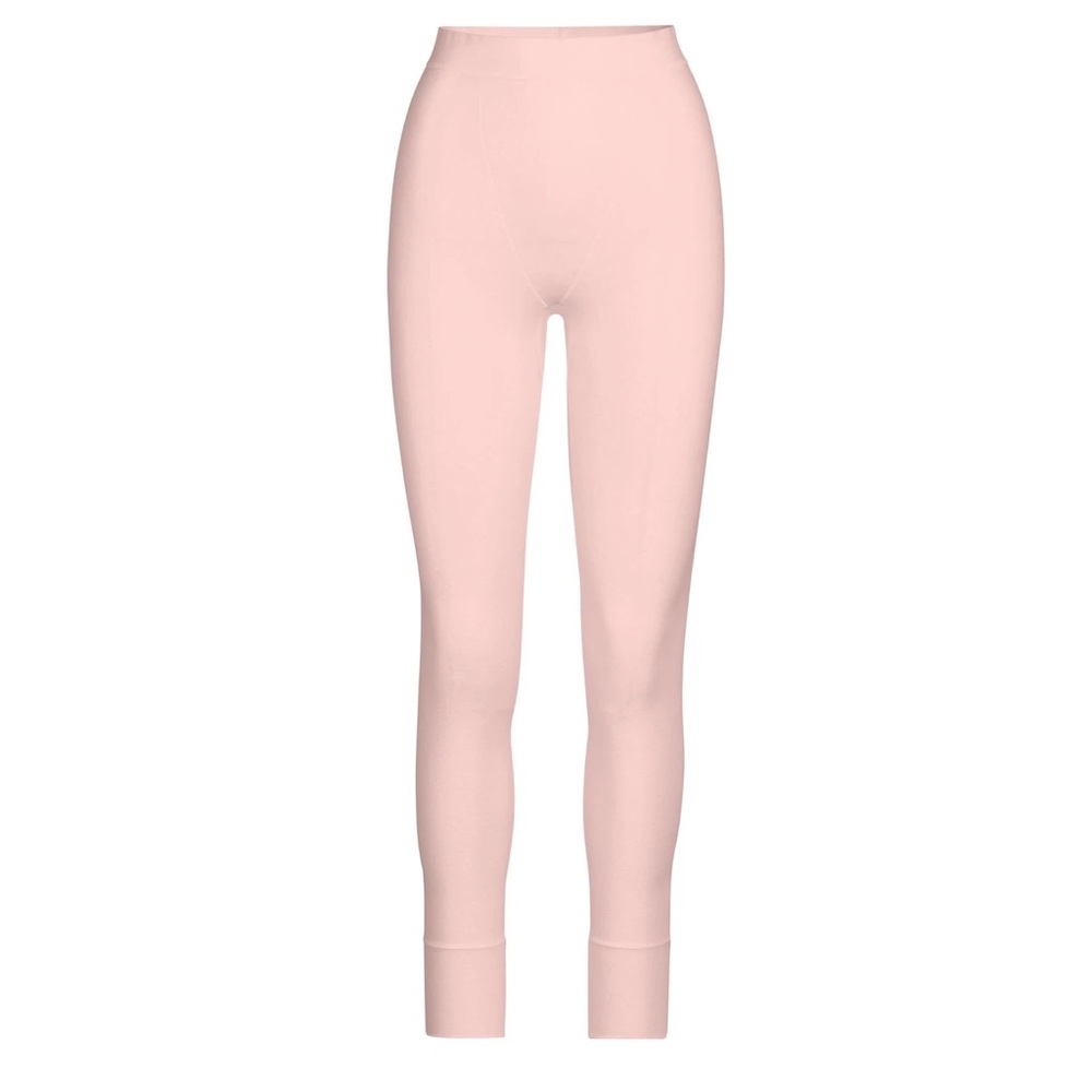 SKIMS Logo Pointelle Leggings and Tshirt